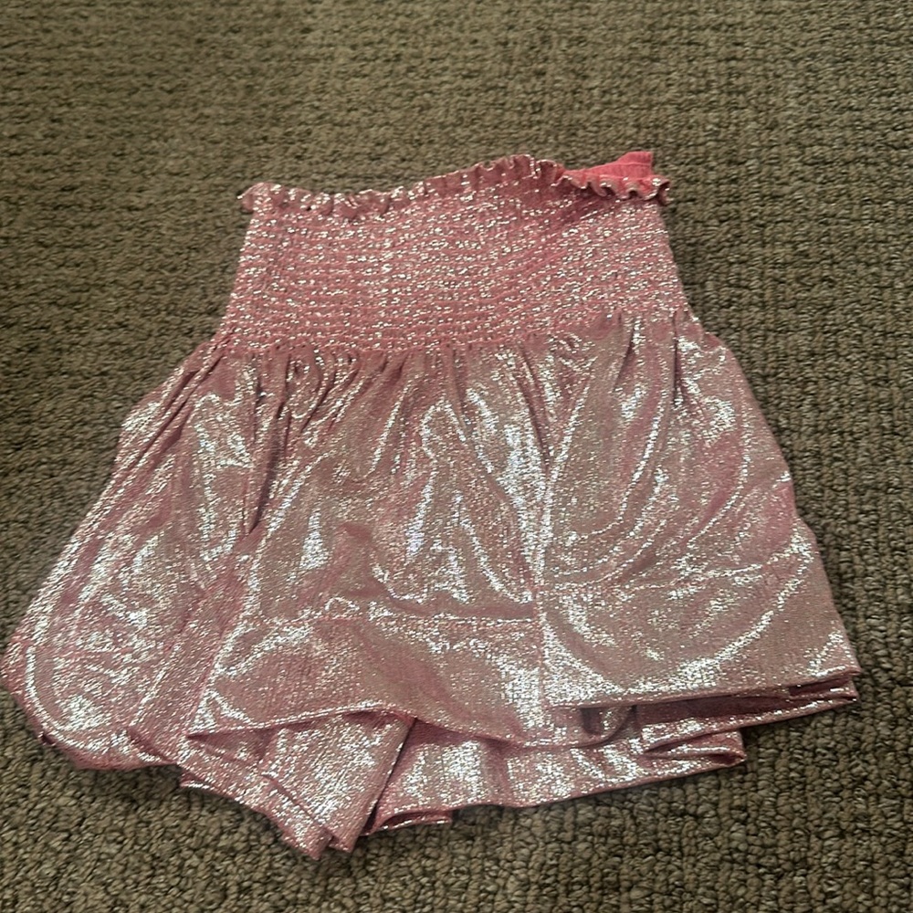 Pink shimmer skirt dear Hannah